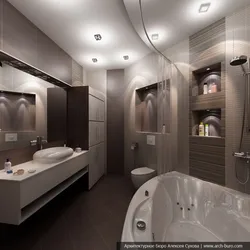 Bath Design In A Three-Room Apartment