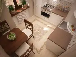 Kitchen in stalinka 9 square meters design
