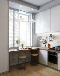 Kitchen in stalinka 9 square meters design