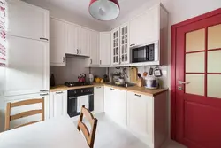 Kitchen in stalinka 9 square meters design