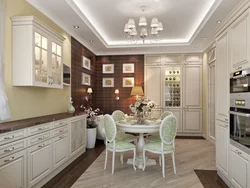 Ceiling Kitchen Living Room Design Classic