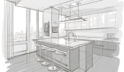 Bathroom design kitchen project