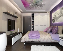 Three by three bedroom interior