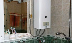 Дызайн ваннага пакоя з газавым катлом