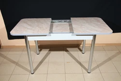 Folding kitchen table photo