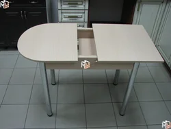 Folding kitchen table photo