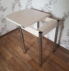 Folding kitchen table photo