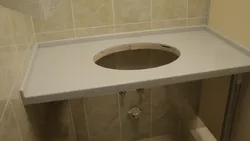Встроить раковину в ванной фото