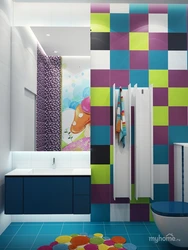 Bright Bathroom And Toilet Design