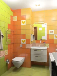 Яркий Дизайн Ванной И Туалета