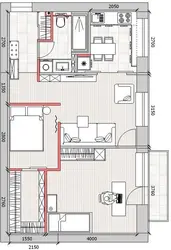 Redevelopment of 2 rooms apartment photo