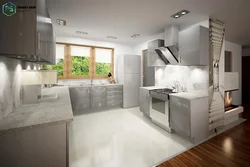 Sink separate from the kitchen design