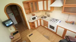 Photo Of A Kitchen In A Two-Room Panel House