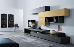 Мебель для большой гостиной в современном стиле фото