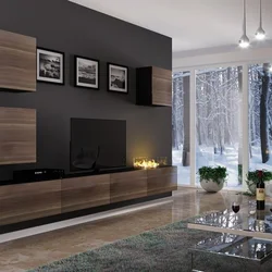 Furniture for a large living room in a modern style photo