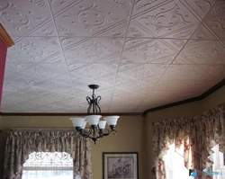 Photo of tile ceilings for an apartment