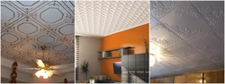 Photo of tile ceilings for an apartment