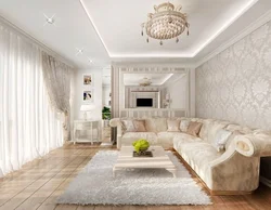 Classic living room bedroom design