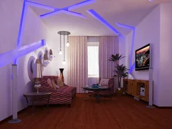 Lighting in apartment rooms photo