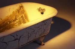 Paint a cast iron bathtub photo