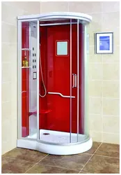 Küvet ölçüləri foto ilə duş kabinaları