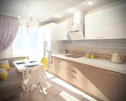 Kitchen Design In Pastel Colors