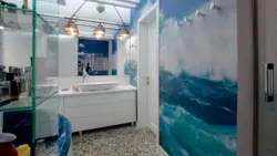 Nautical bath interior