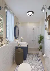 Nautical bath interior