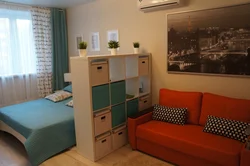 Как расположить мебель в однокомнатной квартире фото