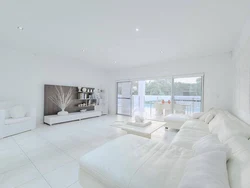 Photo of a white room in an apartment