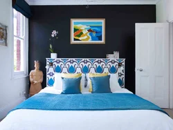 Mavi yataq otağı dizaynı
