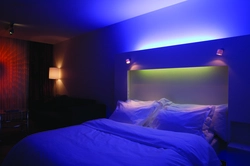 Night Bedroom Interior