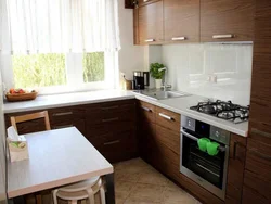 Kitchen Sets For Small Kitchens With Windows Photo
