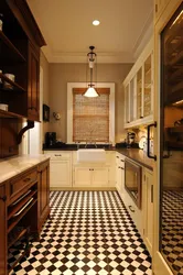 Small Kitchen Floor Design Photo