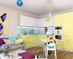 Children's kitchen apartment design