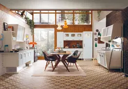 Kitchen 60s interior