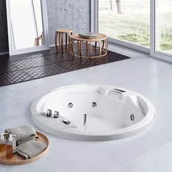 Круглыя ​​ванны фота дызайн
