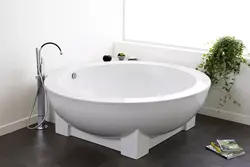 Round bathtub photo design