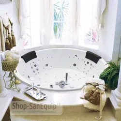 Круглые ванны фото дизайн