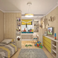 Apartment design projects for children's room