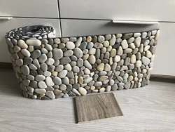 Pebbles In The Bathroom Interior