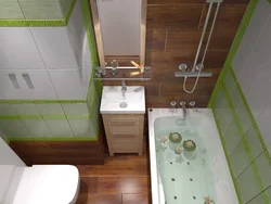 One-room bathroom design