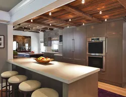 Fashionable Ceilings In The Kitchen Photo