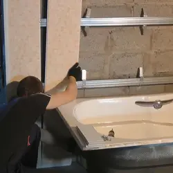 Как крепить панели пвх в ванной фото