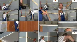 How To Install Pvc Panels In The Bathroom Photo