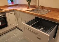 Угловая Кухня С Посудомоечной Машиной Фото
