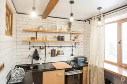 Loft Kitchen In A Small Apartment Photo