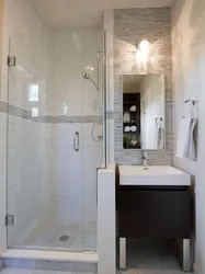 Photos of bathrooms with a shower niche