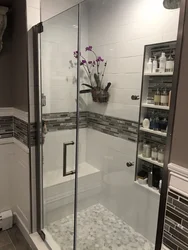 Photos of bathrooms with a shower niche