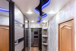 Kitchen ceiling design with hallway